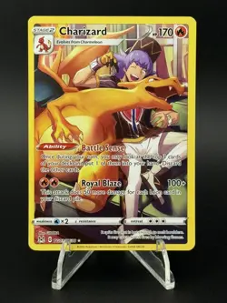 Charizard TG03/TG30 SWSH11: Lost Origin Trainer Gallery Ultra Rare Pokemon Card - Image 1