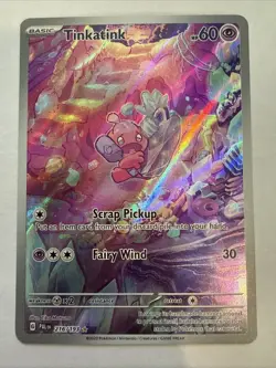 Pokemon TCG Tinkatink Scarlet & Violet Paldea Evolved Holo Card 216/193 NM - Image 1