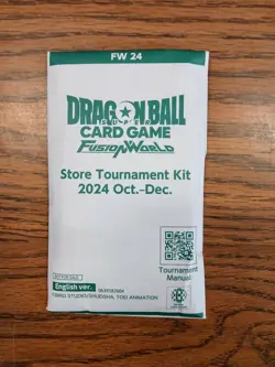 DRAGON BALL SUPER CARD GAME FUSION WORLD STORE TOURNAMENT KIT 2024 OCT - DEC - Image 1