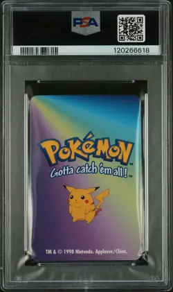 Ivysaur #02 Pokemon Card Game Mini KFC 1998 Nintendo WOTC PSA 8 POP 8 - Image 2