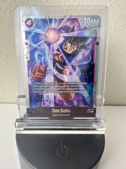 Dragon Ball Super Card Game Son Goku Awakened Pulse FB01-139 Regular Secret Rare - Image 1