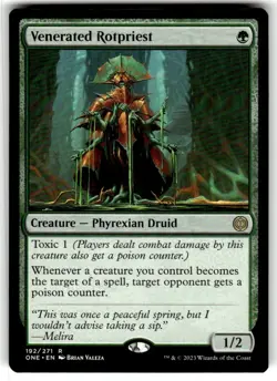 Venerated Rotpriest Phyrexia: All Will Be One Regular MTG - Image 1
