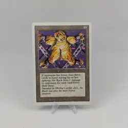 Magic the Gathering * MTG * The Rack * Revised * - Image 1