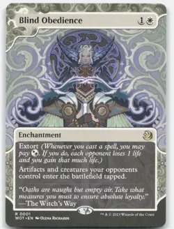 Blind Obedience *Regular* WOT 1 NM-LP - Image 1