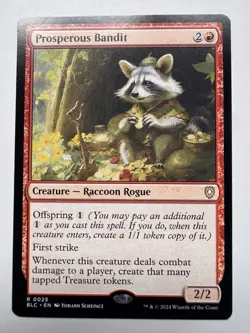 Prosperous Bandit [Bloomburrow Commander] Magic MTG - Image 1