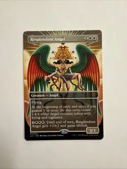 MTG Magic the Gathering LCI Lost Caverns of Ixalan Borderless Resplendent Angel - Image 1