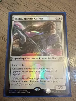 1x MTG Thalia, Heretic Cathar (Foil) - Buy-A-Box Promos (BABP) (EMN) #46 - Magic - Image 1