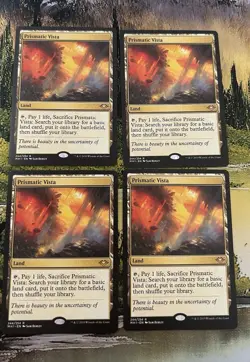 Magic: The Gathering Prismatic Vista Modern Horizons Land x4 Regular English - Image 1