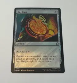 Magic MtG: *SURGE FOIL* Sol Ring (Commander: Teenage Mutant Ninja Turtles), NM - Image 2