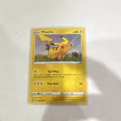 Pokemon Pikachu SWSH039 SWSH-Sword & Shield Promo Holo 60 HP Pokemon Card - Image 1