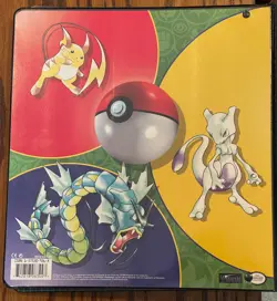 Vintage 1999 WOTC Pokemon Trading Card Game 3-Ring Binder w/45 9-pocket Pages - Image 2