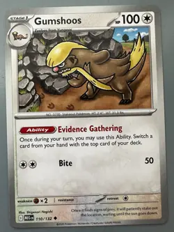 Colorless Pokemon TCG Yungoos & Gumshoos Basic Stage 1 Lot 5 Cards Holo/Reg - Image 3