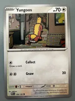 Colorless Pokemon TCG Yungoos & Gumshoos Basic Stage 1 Lot 5 Cards Holo/Reg - Image 5