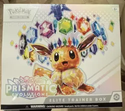 Pokemon TCG Prismatic Evolutions Elite Trainer Box ETB - Factory Sealed - Image 1