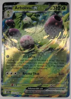 Arboliva Ex 23/182 Pokemon TCG Scarlet & Violet Destined Rivals Double Rare NM - Image 1