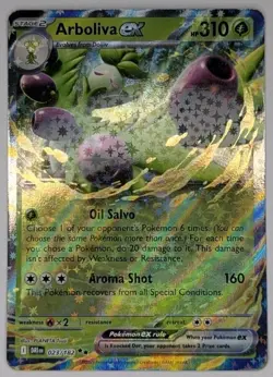 Arboliva Ex 23/182 Pokemon TCG Scarlet & Violet Destined Rivals Double Rare NM - Image 3