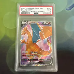 Pokemon - Charizard V SWSH050 Black Star Promo Champion's Path - PSA 9 Mint - Image 1