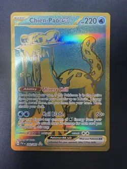 Pokemon TCG: Paldean Fates Chien-Pao ex 242/091 Hyper Rare NM - Image 5