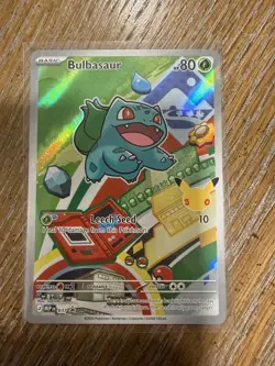Pokemon TCG First Partner Illustration Collection Series 1 Kanto GEN 1 Starters - Image 2