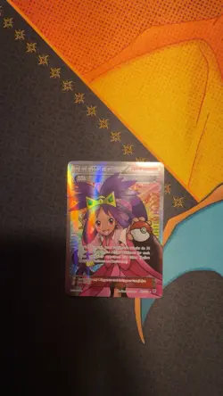 Iris Trainer Supporter Pokemon Plasma Blast Full Art 101/101 LP - Image 1