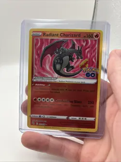 Radiant Charizard 011/078 Pokemon TCG Pokemon GO NM - Image 1
