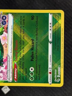 Radiant Venusaur 004/078 - Pokemon GO Holo Radiant Rare Pokemon TCG NM - Image 5