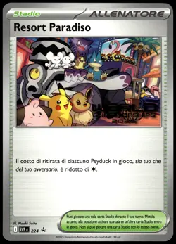Paradise Resort SVP224 Italian 2025 World Championships Promo Pokemon [NM] (1) - Image 1