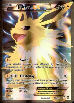 Jolteon EX - 28a/83 028a/083 Promo - Pokemon Alternate Art Promos - NM - Image 1