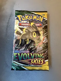 Pokemon Evolving Skies Booster Pack | Umbreon Artwork 820650808784 - Image 2