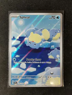 2024 Pokemon Surging Sparks SPHEAL Illustration Rare 199/191 Pack Fresh - Image 1