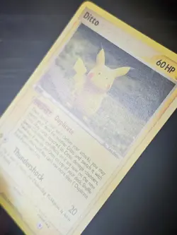 Pokemon TCG Ditto (Pikachu) 39/113 Non Holo EX Delta Species LP - Image 2