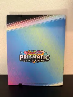 Pokemon TCG - Prismatic Evolutions Binder - NEW - Binder Only Includes Poster - Image 2