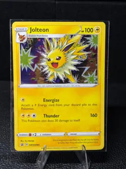 Jolteon SWSH094 Holo Promo Sword & Shield Promo Pokemon Near Mint - Image 1