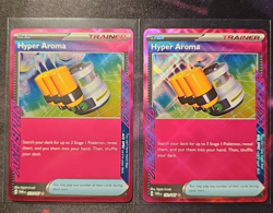 2x Hyper Aroma 152/167 Holo Rare Twilight Masquerade Pokemon NM - Image 1