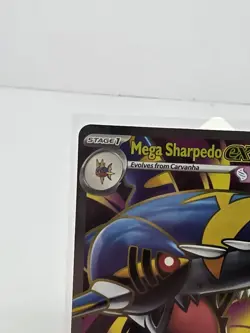Mega Sharpedo ex 113/94 Phantasmal Flames Ultra Rare NM Pokemon - Image 5