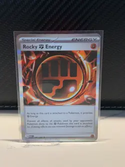 Pokemon Perfect Order Rocky Energy Rare Holo #087/088 (Near Mint) - Image 1