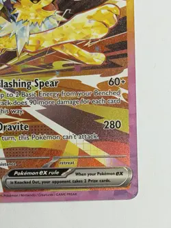 Pokemon Jolteon ex Special Illustration Rare (SIR) Full Art Holo 153/131 NM - Image 5