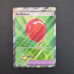 Air Balloon 166/132 Full Art Ultra Rare Holo Mega Evolution Pokemon TCG NM - Image 4