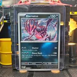 Eternatus Phantasmal Flames Reverse Holo Pokemon TCG 069/094 Mega Evolution ME02 - Image 1