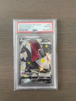Pokemon Charizard V 307/190 S4a Shiny Star V Secret Rare PSA 10 Holo Japanese - Image 1