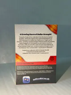 Pokemon TCG Scarlet & Violet Surging Sparks Booster Bundle 6 Packs, New Sealed - Image 2