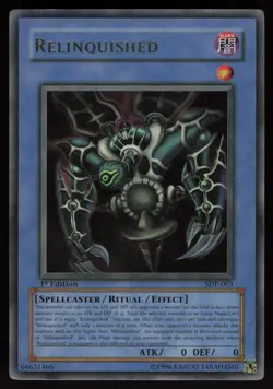 Relinquished SDP-001 Ultra Rare Starter Deck: Pegasus 1st Edition Yu-Gi-Oh - Image 1