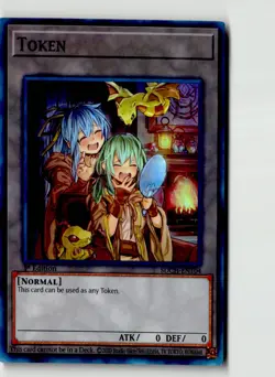 Token: Eria and Wynn SDCH-ENT04 Structure Deck: Spirit Charmers Yu-Gi-Oh 1st Ed - Image 1