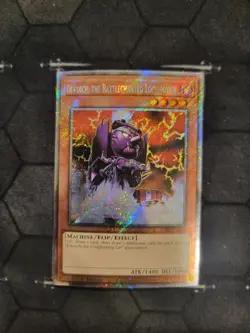 Yugioh Dekoichi the Battlechanted Locomotive RA03-EN144 - Platinum Secret Rare - Image 1