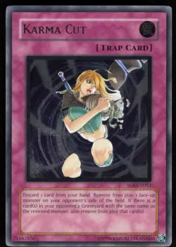 Karma Cut (UTR) SOI-EN053 Ultimate Rare Yu-Gi-Oh - Image 1