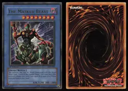 The Masked Beast LON-001 Ultra Rare Labyrinth of Nightmare 1st Edition Yu-Gi-Oh - Image 3
