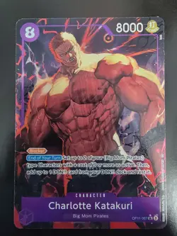 Charlotte Katakuri (Alternate Art) OP11-067 A Fist of Divine Speed Foil ENG NM - Image 1