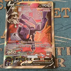 Genesect v Fusion Strike Holo Full Art 255/264 Pokemon TCG - Image 2