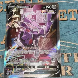 Genesect v Fusion Strike Holo Full Art 255/264 Pokemon TCG - Image 3