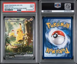 2026 POKEMON ASC EN-ASCENDED HEROES SPECIAL ILLUSTRATION RARE PIKACHU EX PSA 9 - Image 3